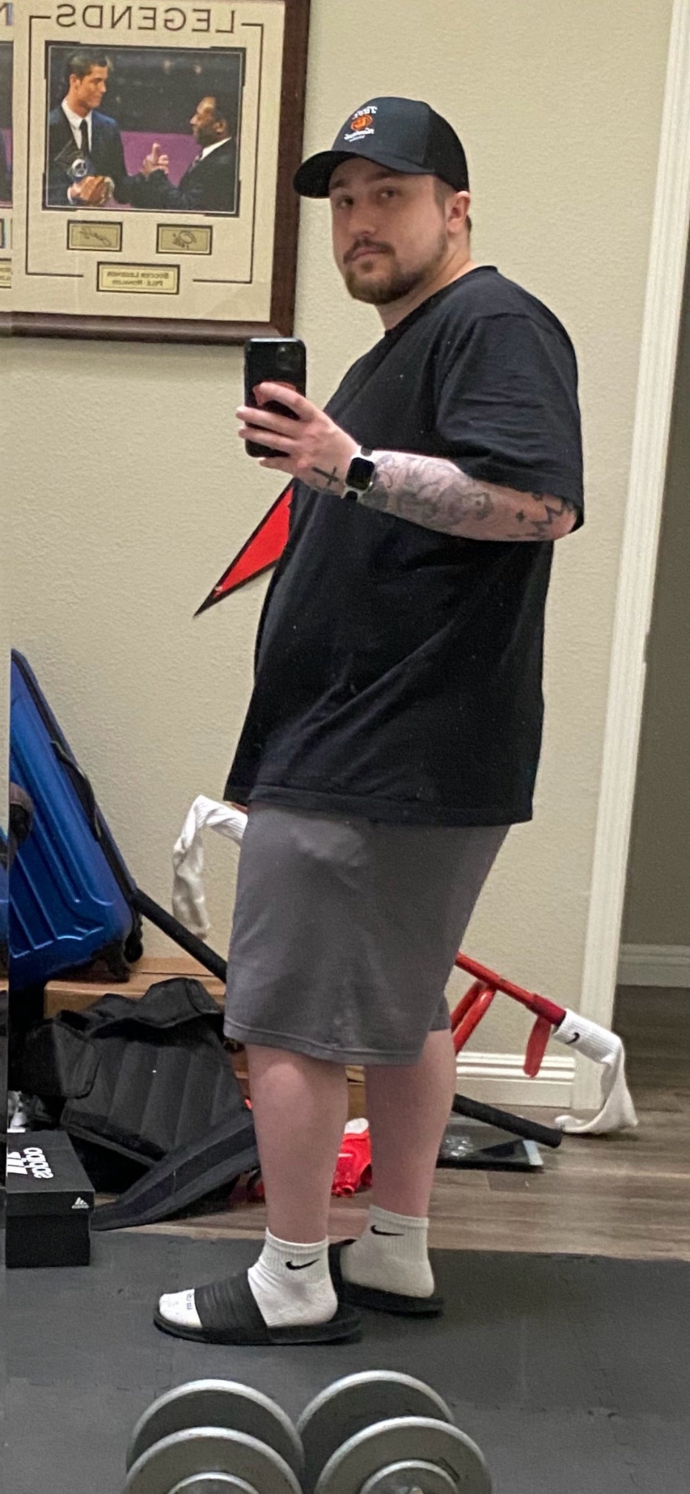 Anthony Lost 115 pounds! - Before